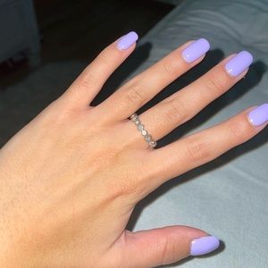 Pandora circle diamond ring for sale! Gently used.